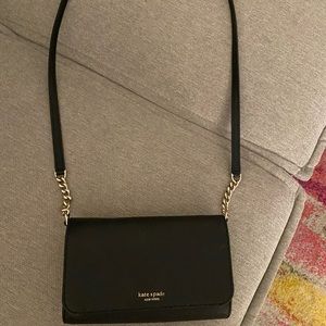 Kate spade convertible black crossbody bag